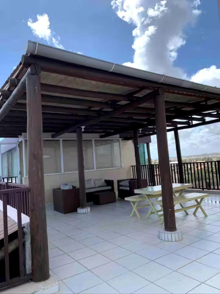 Апарт отель Beach Living - Ap Cobertura Vista Mar Акирас Экстерьер фото